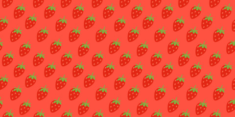 strawberry pattern Background. flat illustration strawberry background. seamless pattern strawberry. strawberry flat illustration background. seamless pattern of strawberry.