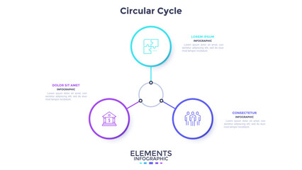 Modern Infographic Vector Template