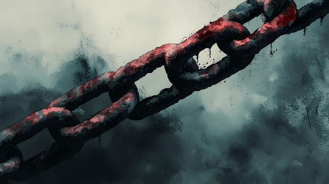 rusty chain