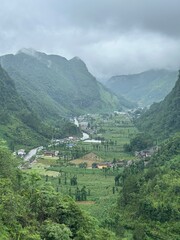 village in the mountains