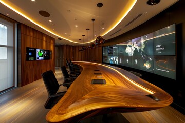 interior of a modern office
