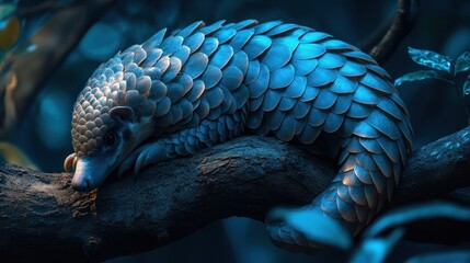 Pangolin on a Branch