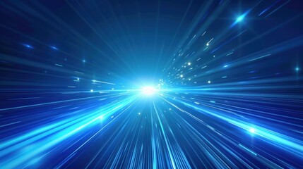 Obraz premium Abstract Speed Lines and Light