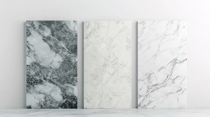 Smooth minimalist marble wall texture with subtle veining patterns