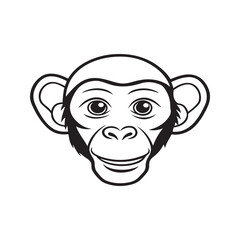 Chimpanzee Head