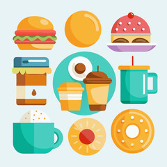 fast food icons