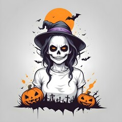 Halloween t-shirt design