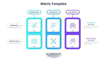 Modern Infographic Vector Template