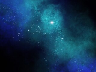 Nabula and space. Illustration, abstract background made from a tablet for background.
