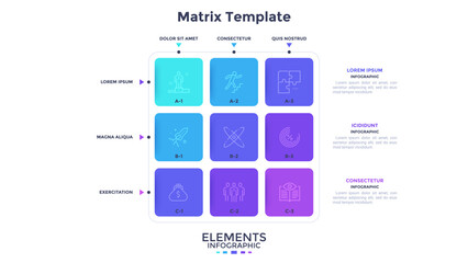 Modern Infographic Vector Template