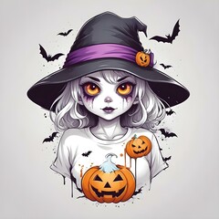 Halloween design for t-shirt