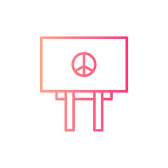 billboard gradient icon