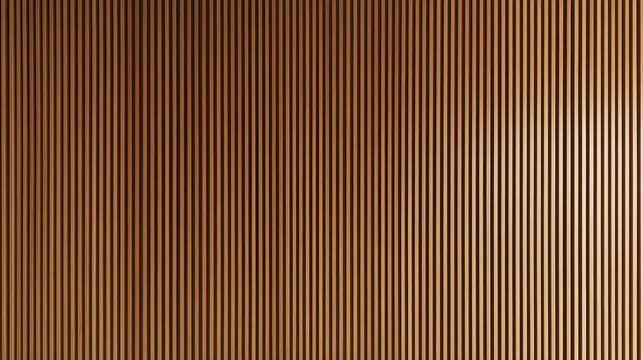 Close-up of a wall with vertical wooden slats.
