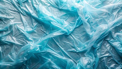 Obraz premium Abstract background of wrinkled plastic sheets with a unique texture