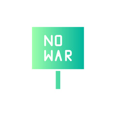 no war gradient icon
