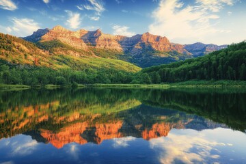 Fototapeta premium American Fork Utah. Beautiful Colors of Nature in Alpine Loop Scenic Byway Canyon