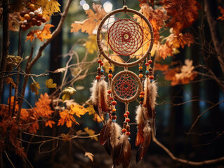 Unbelievable dream catcher at seaside