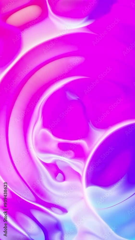 Aufkleber purple and pink blurred patterns. motion. bright spilled liquids made in computer graphics with high
