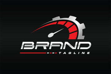 rpm speedometer gear logo