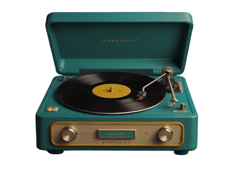 old vinyl record player
