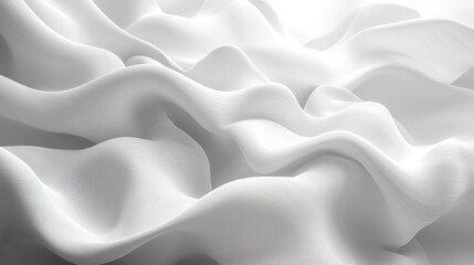 Obraz premium Abstract White Fabric Texture