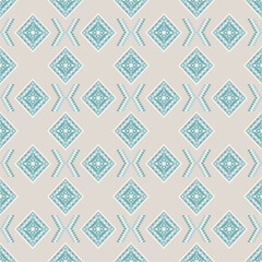 Geometric Ethnic pattern, Native American tribal fabric, tile, carpet, vector, illustration design