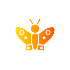 butterfly gradient icon