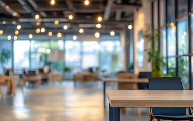 motion blur background of modern office interior design contemporary workspace for creative business defocus long exposure shake jerk