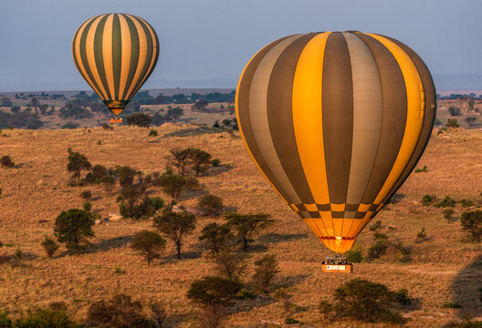Balloon Safari at Serengeti National Park, Tanzania