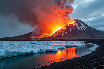 Iceland volcano eruption