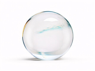 Bubbles isolated on white background