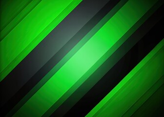 Obraz premium Green and black hues harmonize in a bold and striking combination, conveying balance and sophistication in a design that's both elegant and timeless.