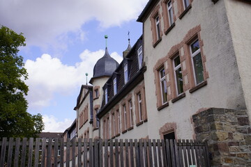 Obraz premium Special needs school for learning, intellectual development and language. Duderstadt, Lower Saxony, Germany.