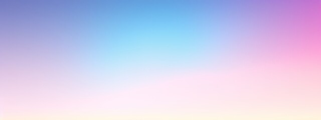 Obraz premium Minimalistic Rainbow Gradient pink blue Background with Blurred Effect