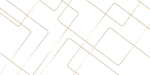 Modern minimal and clean white gold background with realistic line wave geometric circle shape, abstract white and gold colors with lines pattern texture computer geometric digital connection design .