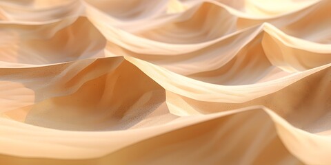 Obraz premium Abstract Sand Dunes with Minimalist Wavy Lines