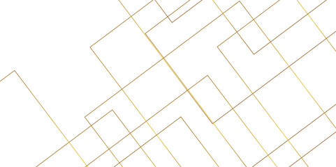 Modern minimal and clean white gold background with realistic line wave geometric circle shape, abstract white and gold colors with lines pattern texture computer geometric digital connection design .