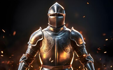 Epic Medieval Knights in Full Armor: Biblical Armor of God Concept Art Inspired by Ephesians 6:13-14