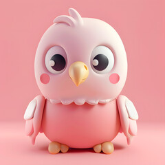 Eagle cute adorable pastel color