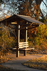 gazebo in the park
