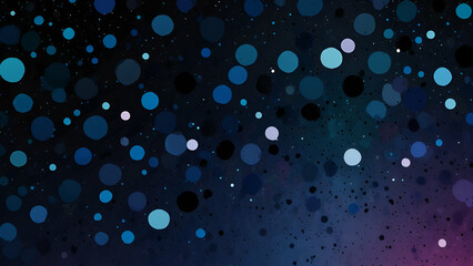 Blue bokeh abstract background 