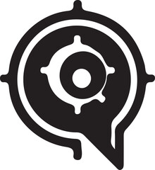 Idea Symbol icon vector icon with white background