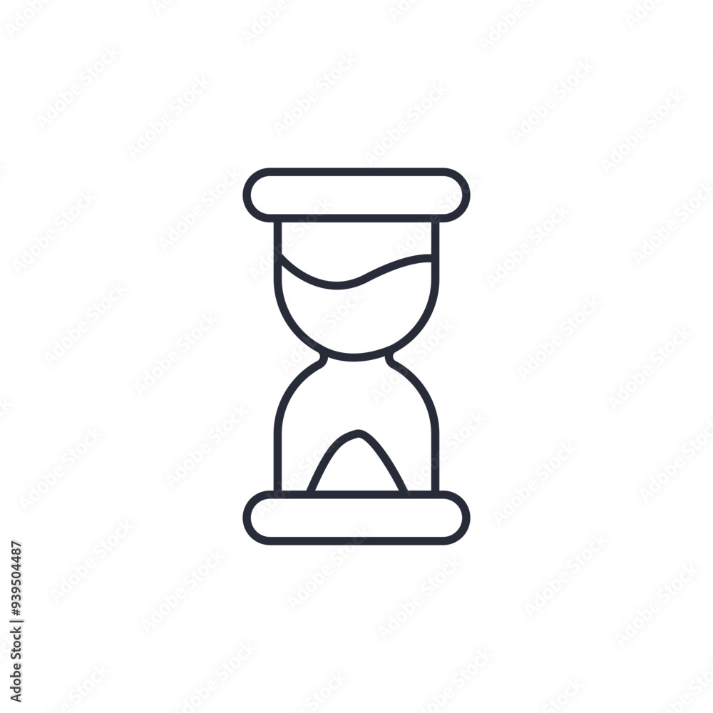 Aufkleber timer icon vector illustration. timer symbol isolated on white background