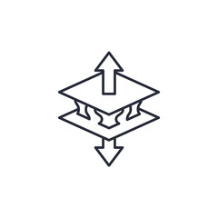 sticky icon vector illustration. sticky symbol isolated on white background