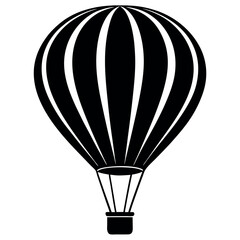 Obraz premiumBalloon Parachute vector art illustration. 