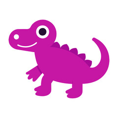 Obraz premium Cute character design of the crocodile