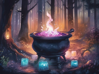 A Sinister Witch's Lair: Magical Mystery Unveiled