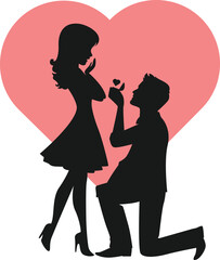 Valentine’s Couple Celebrating Eternal Love Together