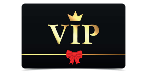 VIP. Vip in abstract style on black background. VIP card. Luxury template design. VIP Invitation. Vip gold ticket. Premium card.	