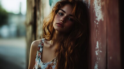 Obraz premium Urban, Natural aesthetics, Aesthetic inspiration, Fashion Portrait, Magazine Style, 50mm prime focus, women, Fashion, Beauty, models, clothes, hair, glamour, black, people, Face, people, Style, Pose, 